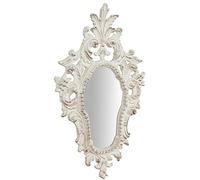 BISCOTTINI INTERNATIONAL ART TRADING Miroir Shabby Chic Mural 41 x 26 cm | Specchi décoratif Mural | Miroir entrée