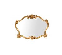 Biscottini Miroir Mural doré décoration Salon 91x4x69 cm - Grand Miroir Mural Or - Miroir Decoration Murale - Miroir Entree Maison - Miroir Mural Salon, Miroir Chambre, Miroir Salle de Bain