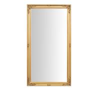 Biscottini Miroir mural L72xPR4xH133 - Miroir coiffeuse - Miroir decoration chambre - Miroir maquillage - Grand miroir - Decoration salon - Grand miroir mural - Decoration murale - Deco chambre