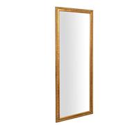 Biscottini Miroir mural long 182 x 74 x 4 cm | Miroir mural antique | Miroir chambre à coucher | Miroir shabby | Miroir mural long, N-L6186