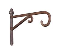 Biscottini Murale 35 x 5 x 26 cm Fonte Finition Rouille vieillie | Supports pour étagères, 35x5x26 cm