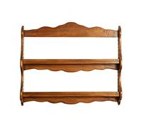 Biscottini Plate-Forme étagère Murale en Bois 84,5 x 12 x 68,5 cm | Étagère Murale de Cuisine Finition Naturelle | Étagère Murale Made in Italy