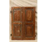 Biscottini Store déroulant en Bois 63 x 7 x 111 cm - Stores Antiques Parfaitement restaurés