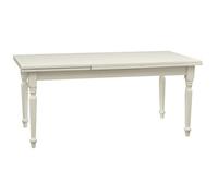 Biscottini Table à Manger Extensible 180x80x90 cm Made in Italy - Table Salle à Manger Extensible en Bois Massif - Table Bois Salle a Manger