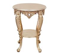 Biscottini Table, Argent Vieilli, L59,5xPR59,5xH78,5