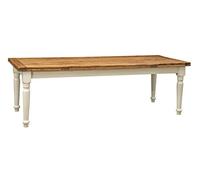 Biscottini Table Extensible Style Country 250x100x80 cm cm Made in Italy | Table Cuisine | Table a Manger Extensible | Table Salle a Manger Extensible