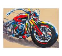 Biscottini Tableau huile toile peinte à la main 50 x 3 x 70 cm