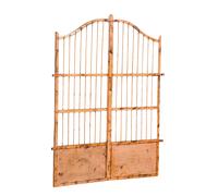 Biscottini Type Cancello En Fer Forgé Robuste 117x150 Pour Jardin Extérieur