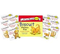 Biscuit 12-Book Phonics Fun!: A Box of 12 Mini-Books Featuring Short and Long Vowel Sounds