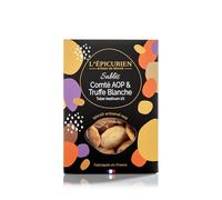 Biscuit Apéritif Sablés au Comté AOP et à la Truffe - 120 g - L'épicurien