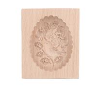 Biscuit en bois de Noël, coupe-biscuit sculpté à biscuit d'automne, coupe-biscuit à biscuits, timbres de presse en relief pour l'amorçage de Pâques Christma