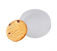 Biscuit en silicone pour - Pour la cuisson en forme Oreo pour les biscuits, chocolats et desserts - Qualité alimentaire - Passe au four - Pour mini emporte-pièce - Décoration polyvalente pour (D)
