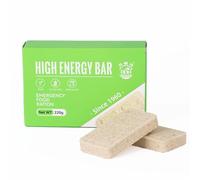 Biscuit énergétique sans gluten saveur originale, Ration d'urgence 220 g | 15 ans de conservation, 1016 kcal d'énergie totale. Format compact pour réserve alimentaire et activités outdoor