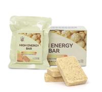 Biscuit énergétique saveur popcorn, Ration de survie longue conservation | 20 ans de conservation, 6048 kcal d'énergie totale. Format pratique pour stockage, voyage, randonnée et camping
