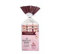 Biscuit Rose De Reims Fossier - Le Classique Français en 250g, Idéal pour le Thé et le Café - Biscuits Secs Authentiques de la Pâtisserie Fossier. - le Lot De 3