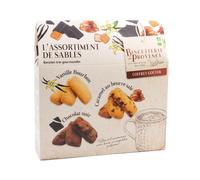 BISCUITERIE DE PROVENCE-Coffret goûter L'assortiment de sablés bio Biscuiterie de provence - 210 g