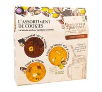BISCUITERIE DE PROVENCE-Pack Assortiment cookies bio Biscuiterie de Provence - 210 g
