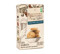 BISCUITERIE DE PROVENCE-Sablé apéritif roquefort et noix bio Biscuiterie de Provence - 90 g