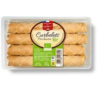 BISCUITERIE DU QUERCY-Curbelets pur beurre bio Biscuits les Saules - 125 g
