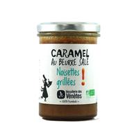 BISCUITERIE VENETES-Crème de caramel bio noisettes grillées. Le pot de 220 g
