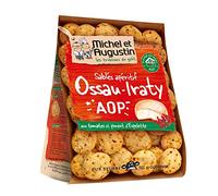 MICHEL ET AUGUSTIN - Sablés apéritif Ossau Iraty AOP, tomates et piment d'Espelette AOP - 100g