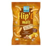 BISCUITS APÉRITIFS FLIP'O MAÏS CACAHUÈTE 100G, PURAL, UNITÉ