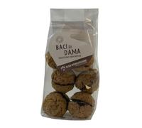Biscuits Artisanaux Sans Gluten Baci di Dama à la Farine de Riz et au Chocolat, Idéaux comme Collation ou Petit-Déjeuner