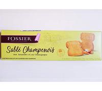 Biscuits au champagne français avec champagne et amandes (lot de 2)