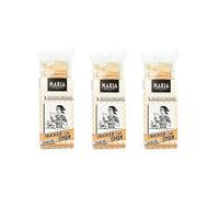 Biscuits au Chia - Maria Confeitaria - Lot de 3 boîtes de 200g - Fabrication artisanale - Idéal pour accompagner les sucreries ou les confitures - Produit gourmet portugaise