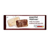 Biscuits au lait malté au chocolat au lait Waitrose 250 g