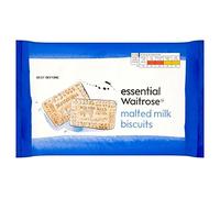 Biscuits Au Lait Malté Essentielle 400G Waitrose (Paquet de 4)