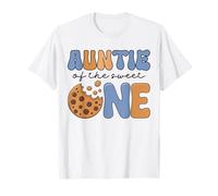 Biscuits au Lait pour 1er Anniversaire Auntie of The Sweet One T-Shirt