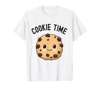 Biscuits aux pépites de Chocolat Cookie Time Cute Kawaii Food Love T-Shirt