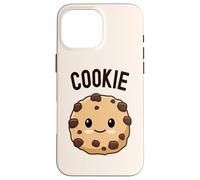 Biscuits aux pépites de Chocolat Kawaii Cute Adorable Kawaii Food Love Coque pour iPhone 16 Pro Max