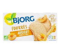 Biscuits bio Fourrés Abricot BJORG - La boite de 175g Lot De 4 - Par Lot