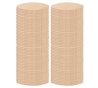 Biscuits de connexion en bois Outil d'alimentation supérieure 100pcs Pack 0 10 20# pour Projets Pour Améliorer L'amélioration de l'habitat (0#)