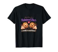 Biscuits de régime équilibré dans Chaque Main - Design Amusant de pâtisserie T-Shirt