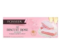 BISCUITS FOSSIER - Roses de Reims, biscuits secs de qualité supérieure, 100g pour une pause gourmande et élégante. - Lot De 4 - Vendu Par Lot