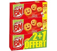 Biscuits fourrés à la fraise,3 x 175 g