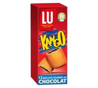 Biscuits fourrés au chocolat Kango LU - La boîte de 225 g Lot De 4 - Par Lot