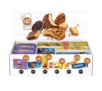 Biscuits LU, Milka et Oreo, assortiment de 47 biscuits