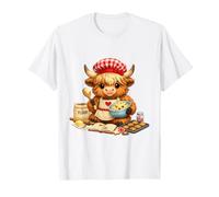 Biscuits Mignons avec des pépites de Chocolat en Forme de Vache des Highlands T-Shirt