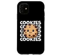 Biscuits Mignons et adorables Biscuits aux pépites de Chocolat Kawaii Coque pour iPhone 11