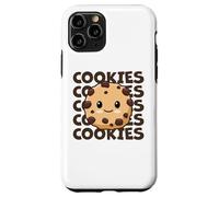 Biscuits Mignons et adorables Biscuits aux pépites de Chocolat Kawaii Coque pour iPhone 11 Pro