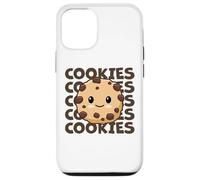Biscuits Mignons et adorables Biscuits aux pépites de Chocolat Kawaii Coque pour iPhone 12/12 Pro