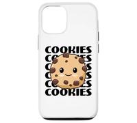 Biscuits Mignons et adorables Biscuits aux pépites de Chocolat Kawaii Coque pour iPhone 12/12 Pro