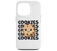 Biscuits Mignons et adorables Biscuits aux pépites de Chocolat Kawaii Coque pour iPhone 13 Pro