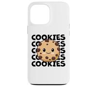 Biscuits Mignons et adorables Biscuits aux pépites de Chocolat Kawaii Coque pour iPhone 13 Pro Max