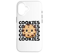 Biscuits Mignons et adorables Biscuits aux pépites de Chocolat Kawaii Coque pour iPhone 16