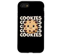 Biscuits Mignons et adorables Biscuits aux pépites de Chocolat Kawaii Coque pour iPhone SE (2020) / 7/8